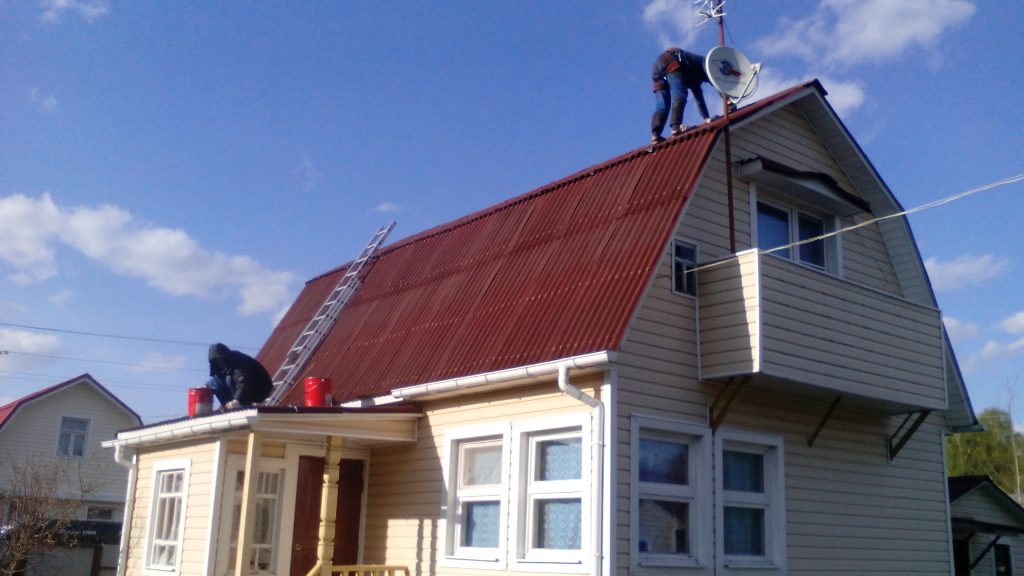 Устранение протечек крыши в Москве
